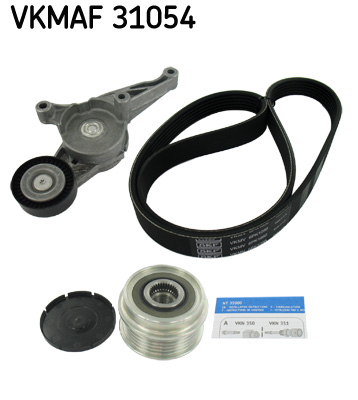 SKF VKMAF 31054 Hosszbordásszíj+ görgő, szíjkészlet